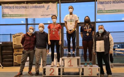 DENISE REGA DI BRONZO AI REGIONALI INDOOR NEL… SALTO IN LUNGO!